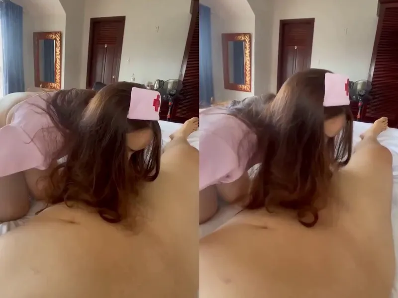 Làm tình em ngành cosplay nhân viên bênh viện trong nhà nghỉ || p1